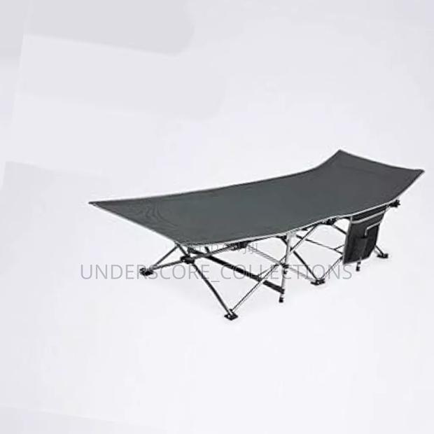 Green Portable Camping Cot - main view