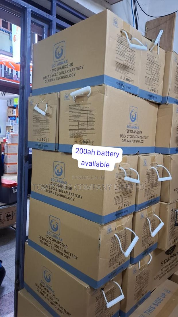 Solarmax Deep Cycle Solar Battery 200ah 12v - thumbnail 2