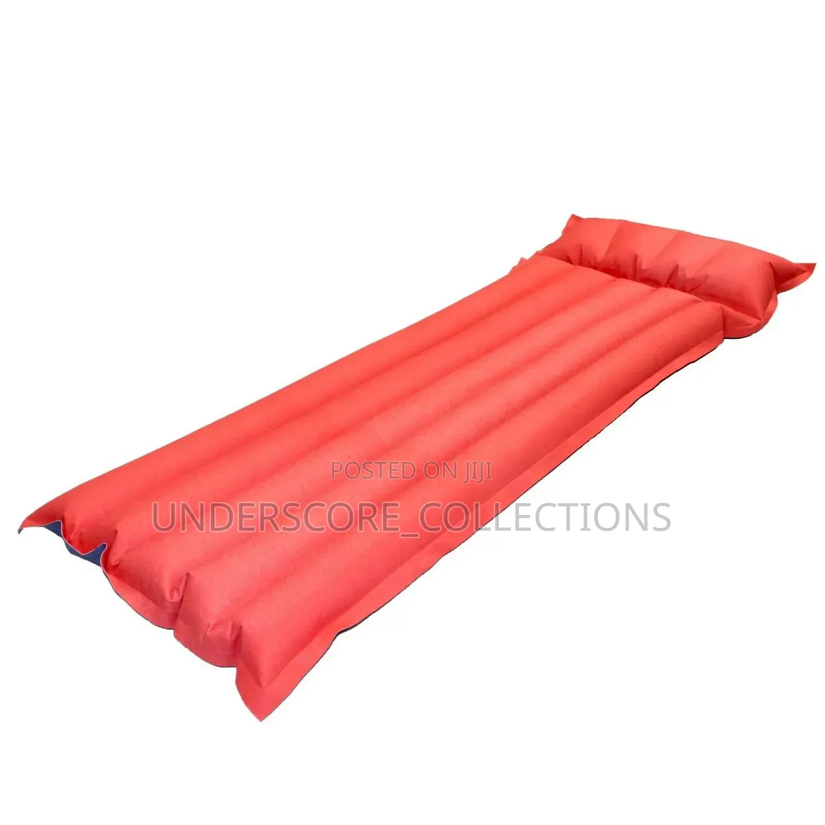 Red 5 Tube Rubberized Cotton Airbed Mattress