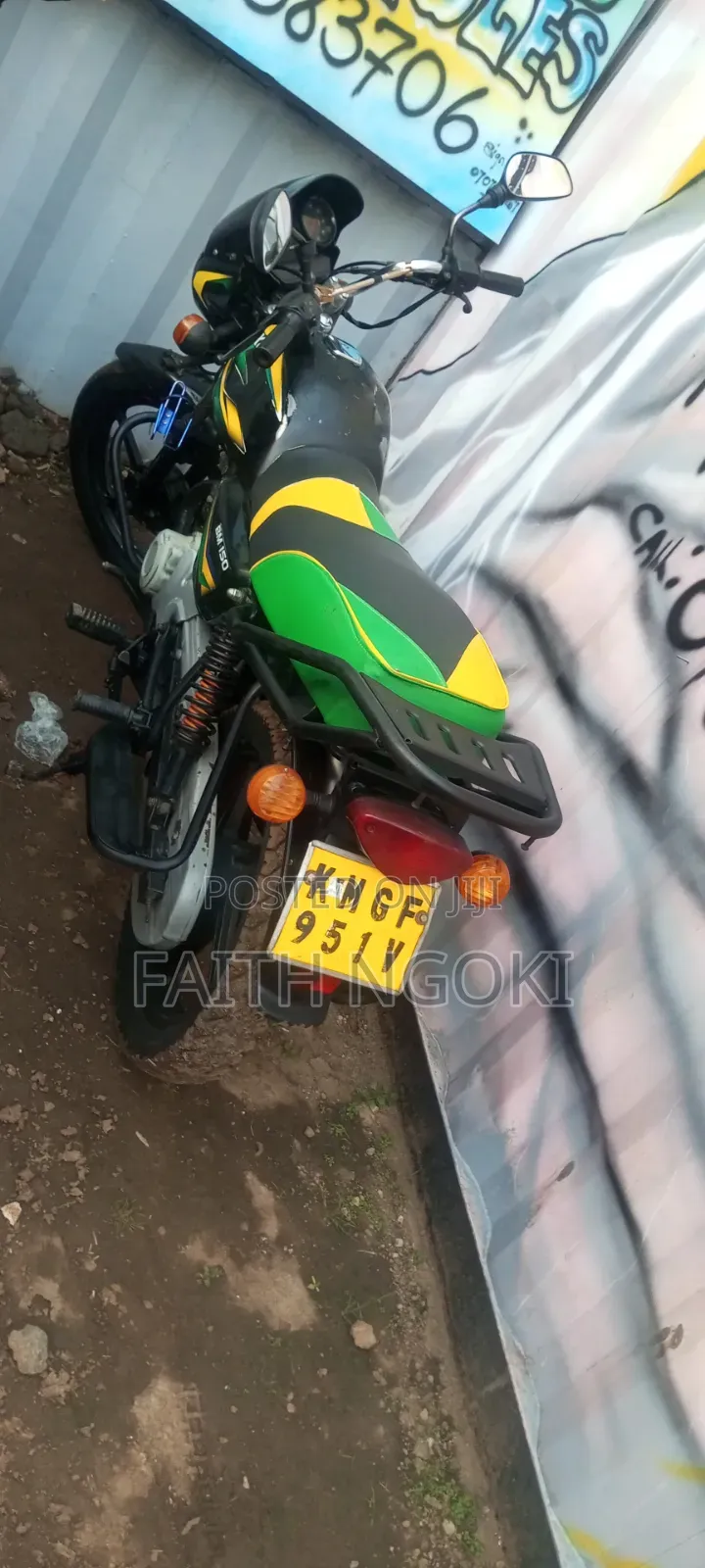 Bajaj Boxer 150 UG 2024 Black