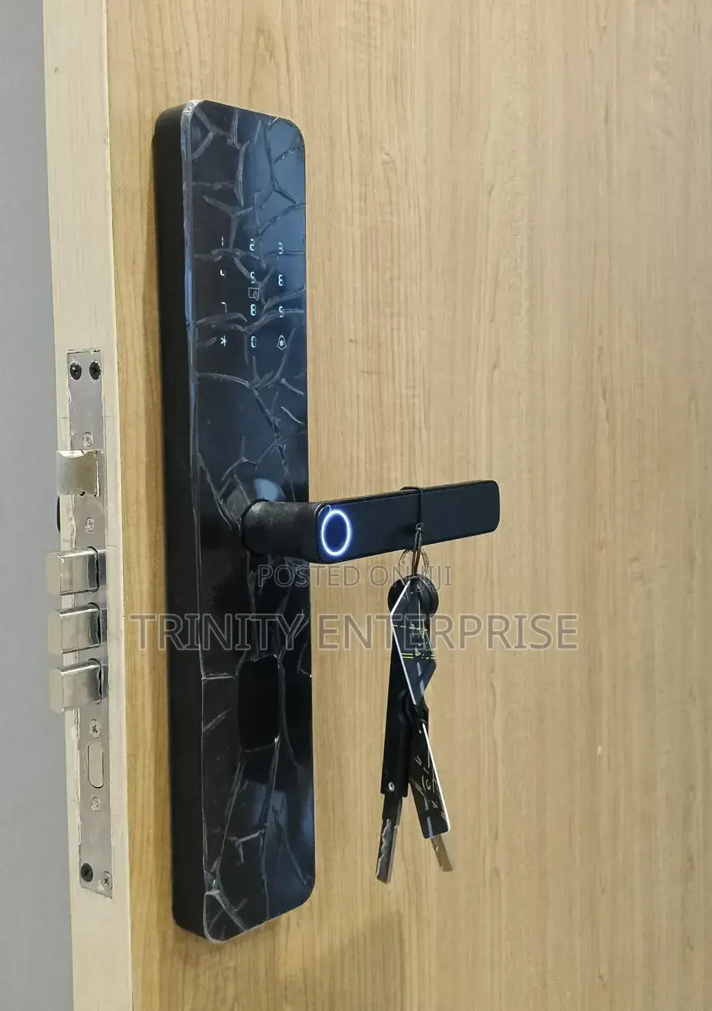 Smart Lock With Wifi App Password Rfid Unlock, Electronic Door Lock