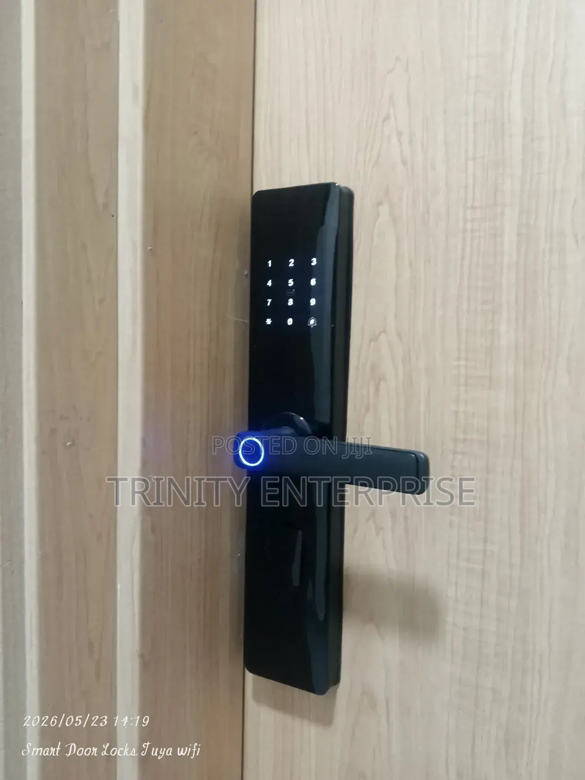 Smary Lock Tuya Wifi Smart Digital Door Lock Code Rfid Ic Card