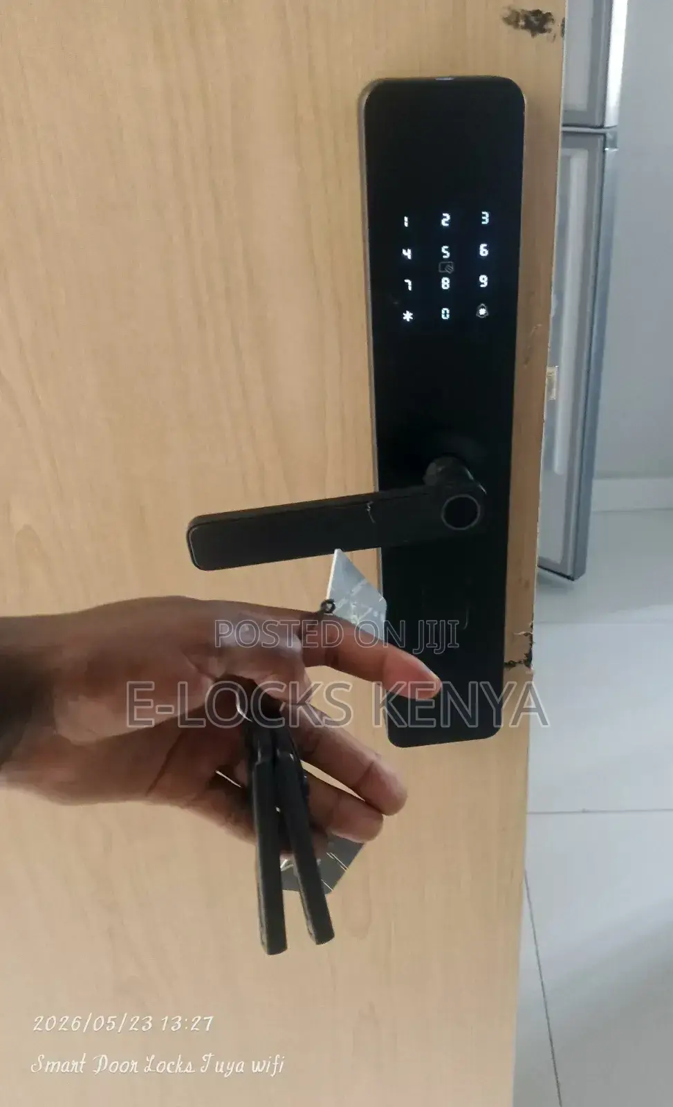 Smart Lock Code Rfid Ic Card Smartphone App Unlock Biometric