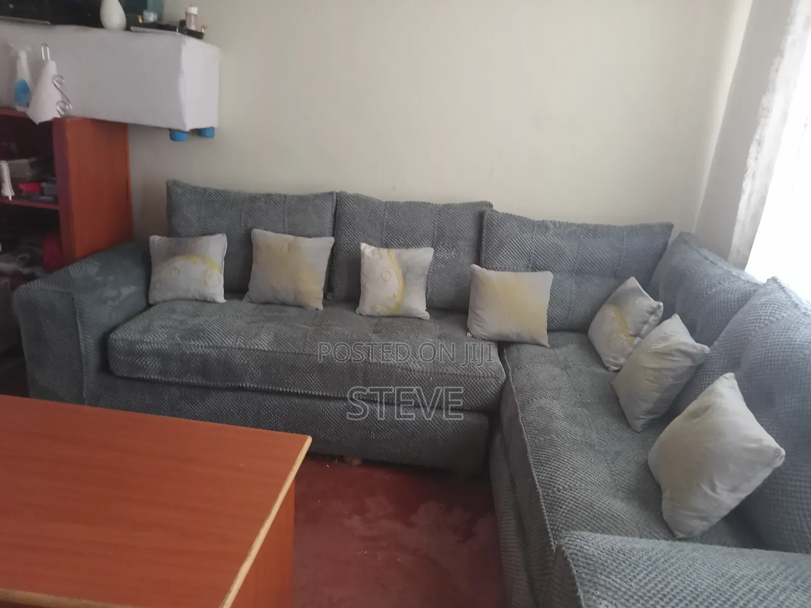 7 Seater L-Shape Sofa