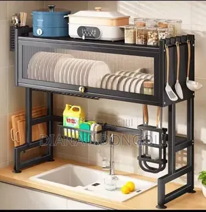 Best Quality 1 Layer Over the Sink With Glass Acrylic Cover
Size 65cm