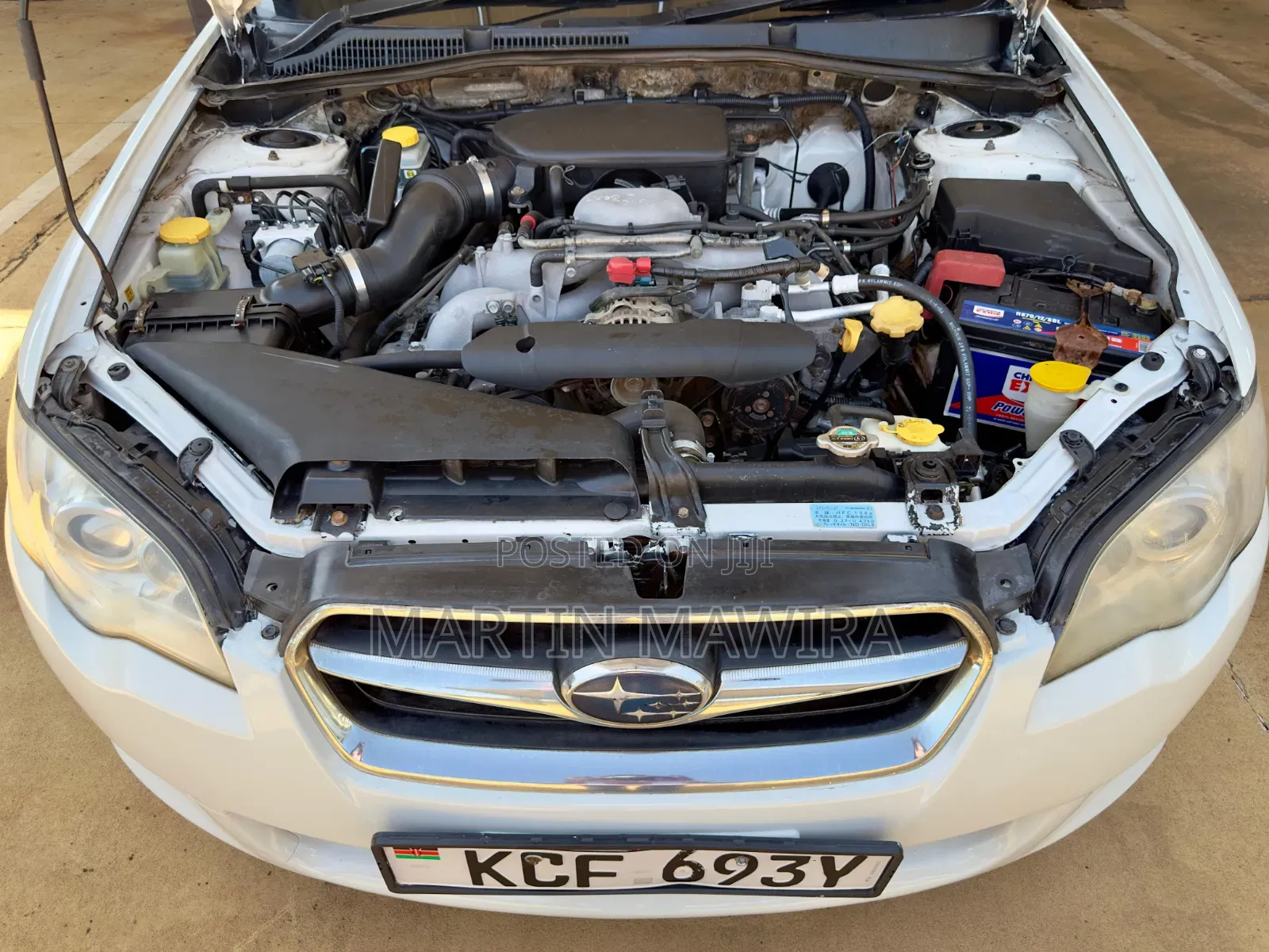 Subaru Legacy 2008 White