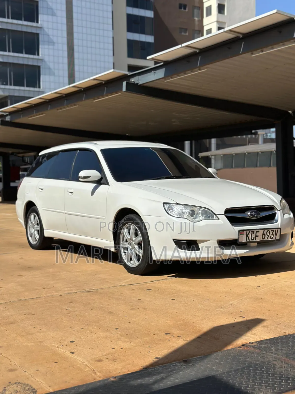 Subaru Legacy 2008 White