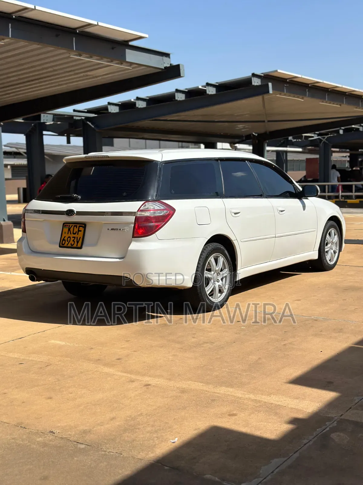 Subaru Legacy 2008 White
