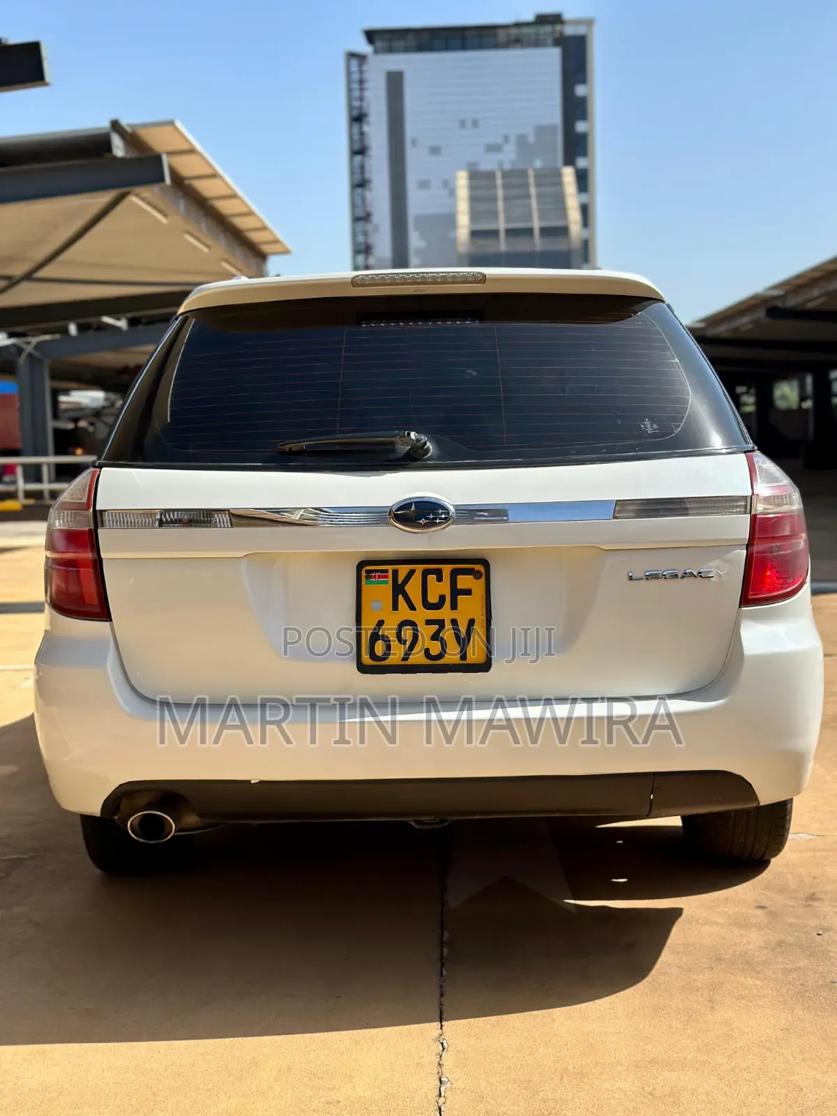 Subaru Legacy 2008 White