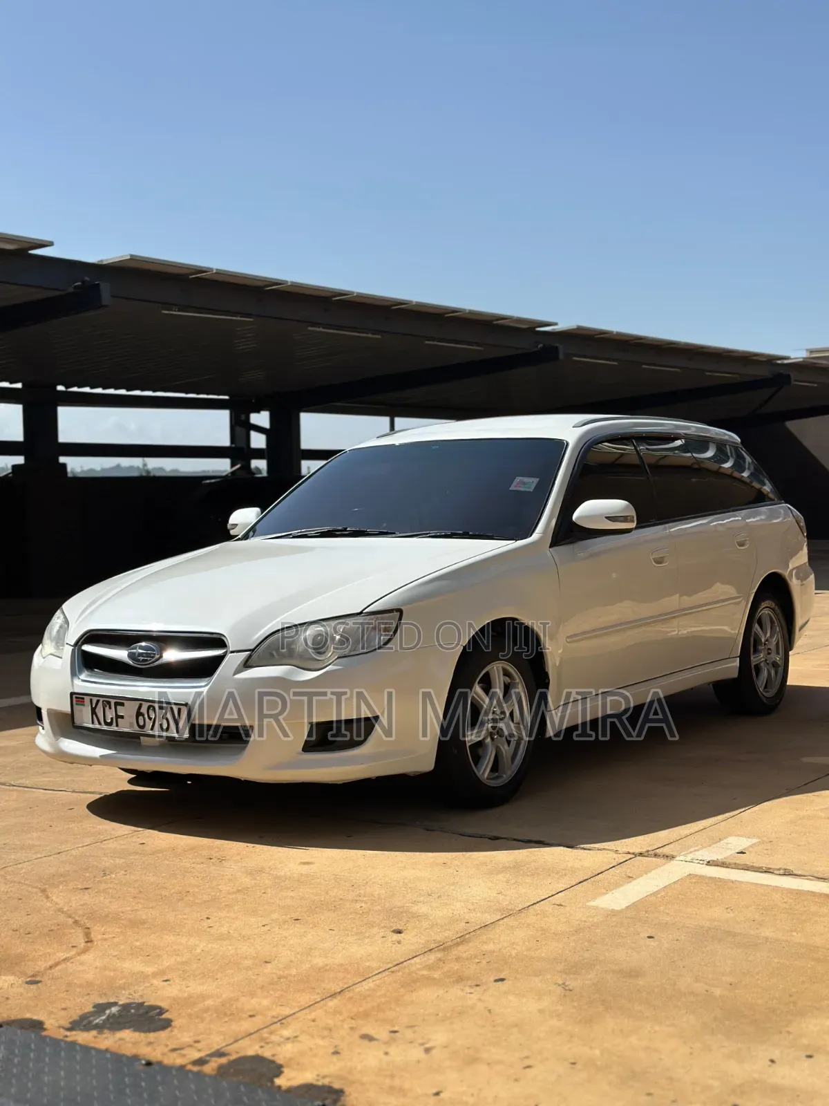 Subaru Legacy 2008 White
