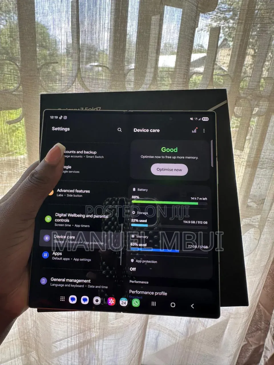 Samsung Galaxy Fold 512 GB Gray
