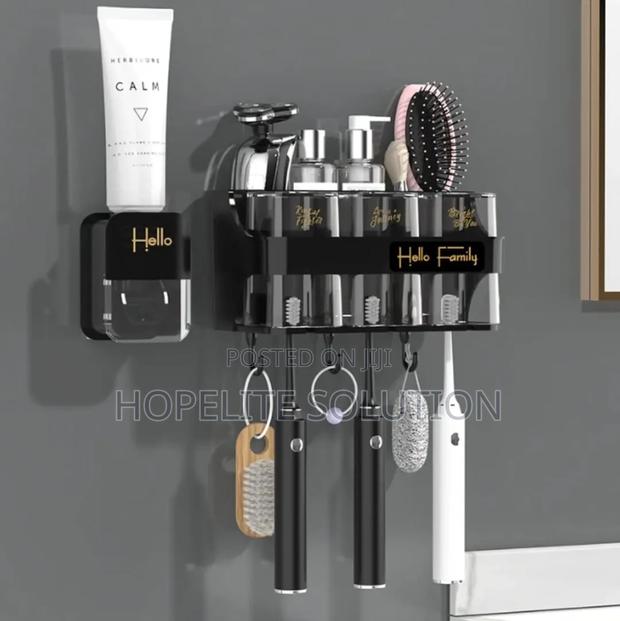 Hello Family Toothbrush/Toothpaste Dispenser - thumbnail 2