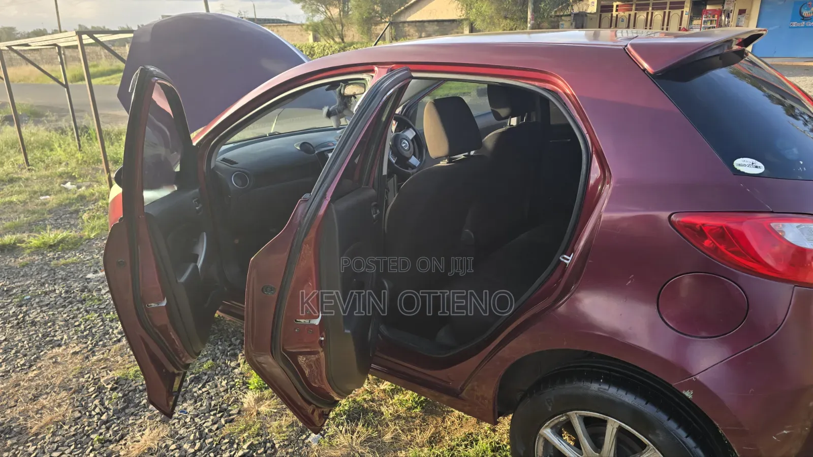 Mazda Demio 2012 Maroon