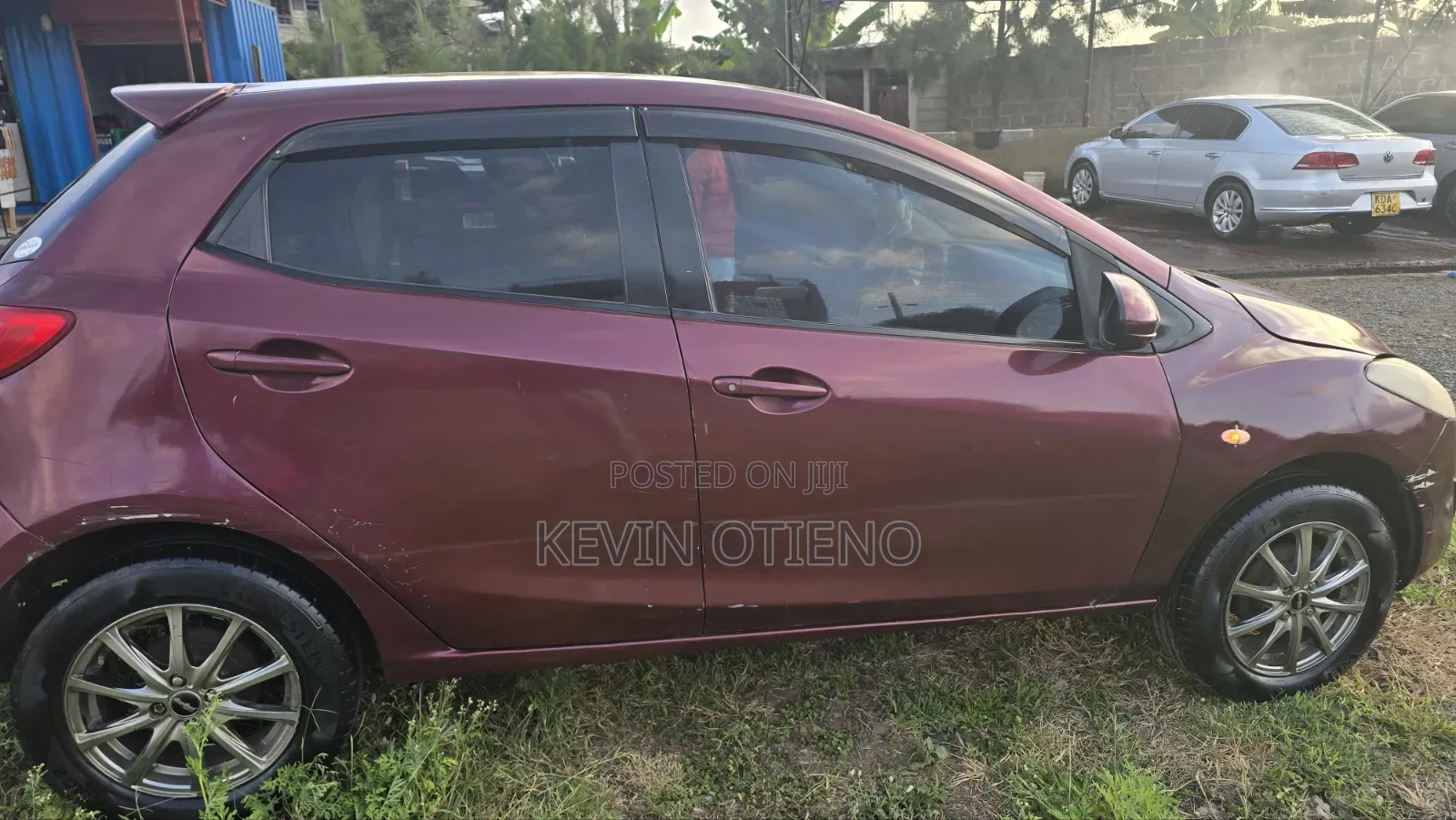 Mazda Demio 2012 Maroon