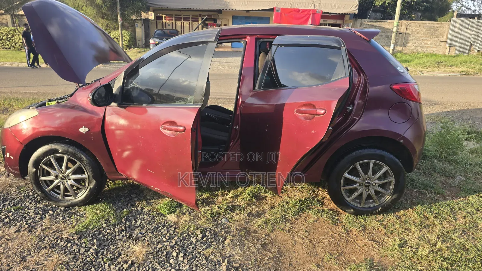 Mazda Demio 2012 Maroon