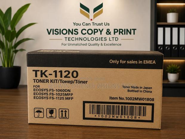 Kyocera Tk-1120 Black Toner Cartridge