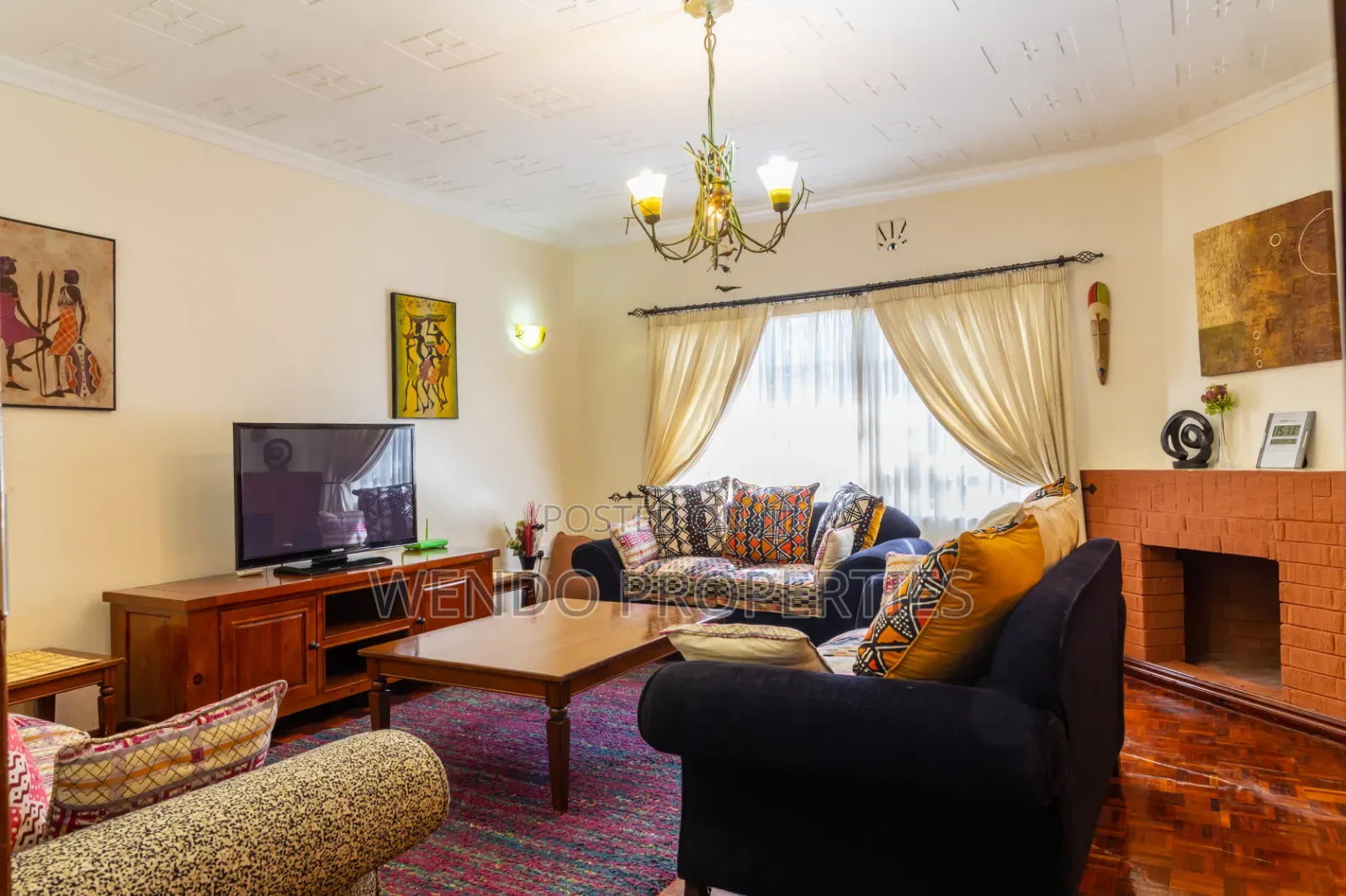 Furnished 3bdrm Bungalow in Karen C for rent