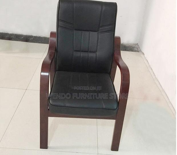 Office Chairs; Executive Leather Office Visitors PPL- 8u Chairs - thumbnail 4