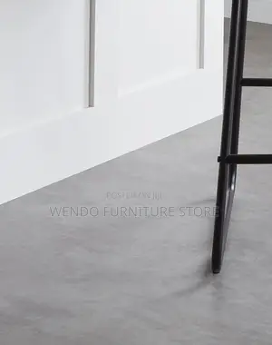 Barstools; Leather Strong Barstool With 4 Standing Legs