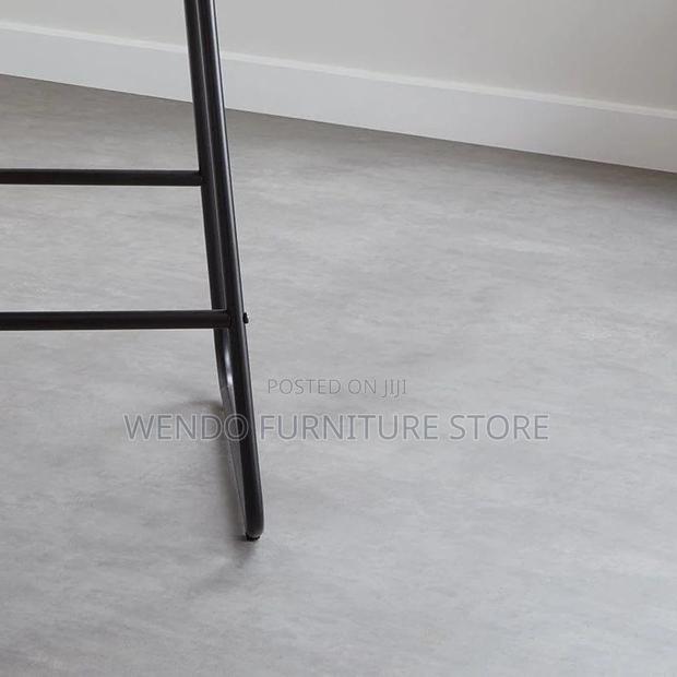 Barstools; Leather Strong Barstool With 4 Standing Legs - thumbnail 6