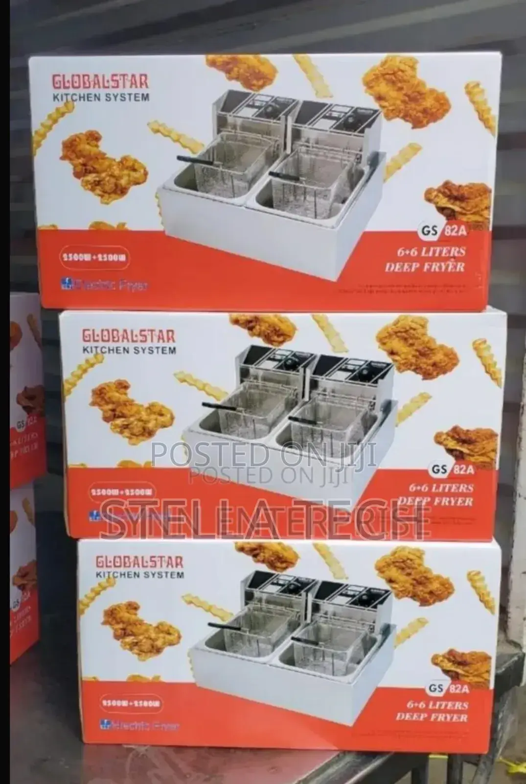 Globalstar Double Tank 6+6lt Chips
