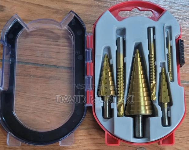 6pcs Step Drill Bit Serrated Bit Set S