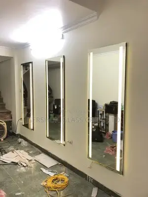 Led Mirror With Sensor Button and Power Supply