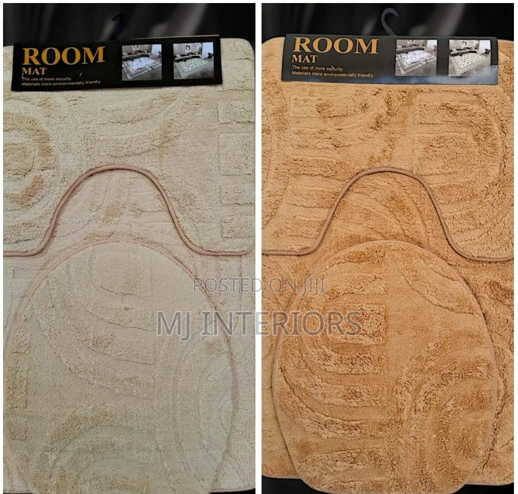 Anti-Slip 3pcs Toilet Mat Set