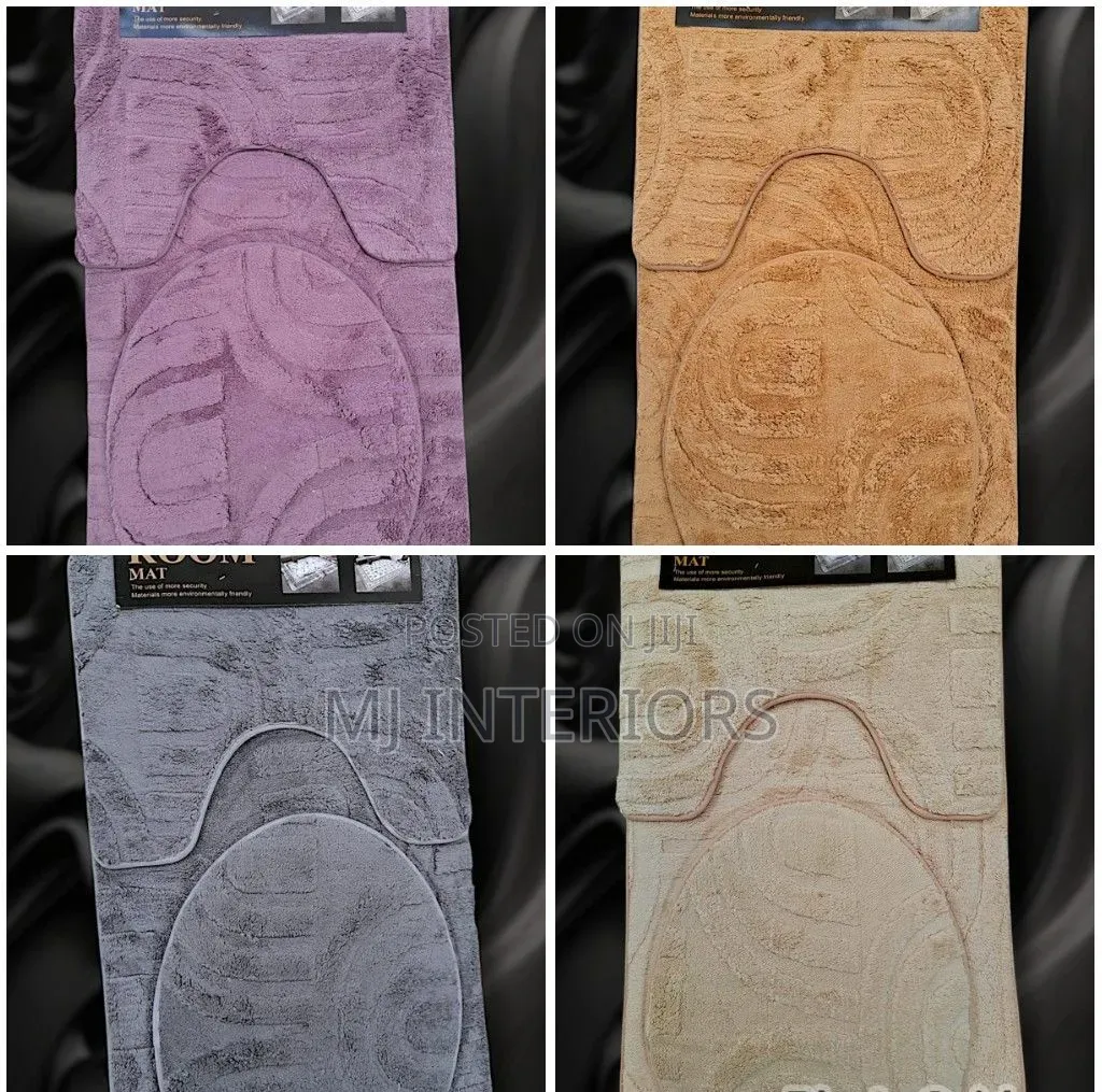 Absorbent 3pcs Toilet Set