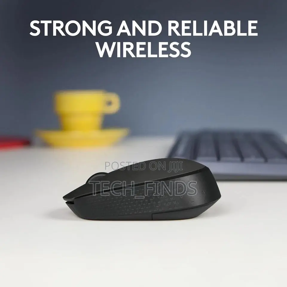 Logitech M171 Wireless Mouse - Black - 910-004424