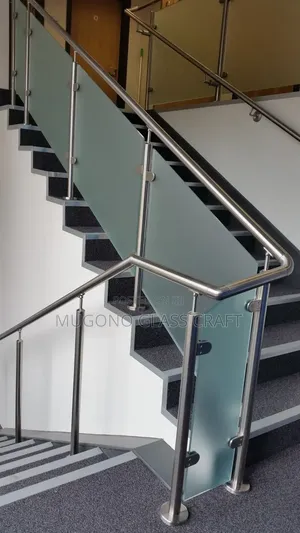 Glass and Stainless Steel Complete Railings