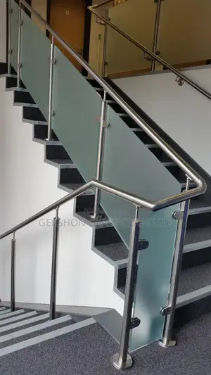 Glass and Stainless Steel Complete Railings