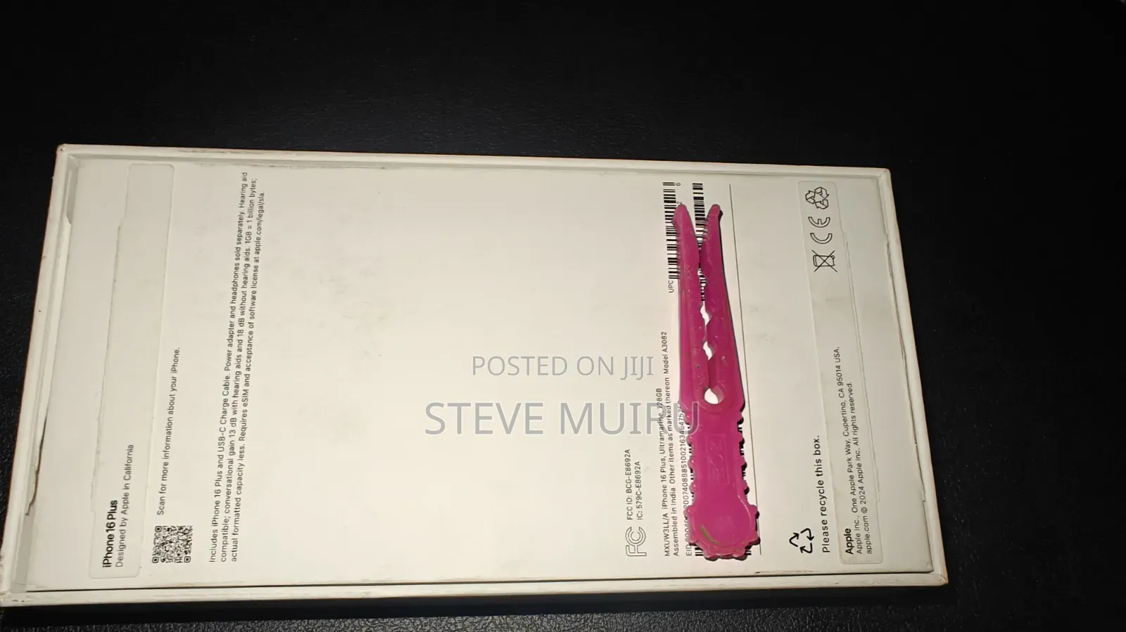 Apple iPhone 16 Plus 128 GB Purple