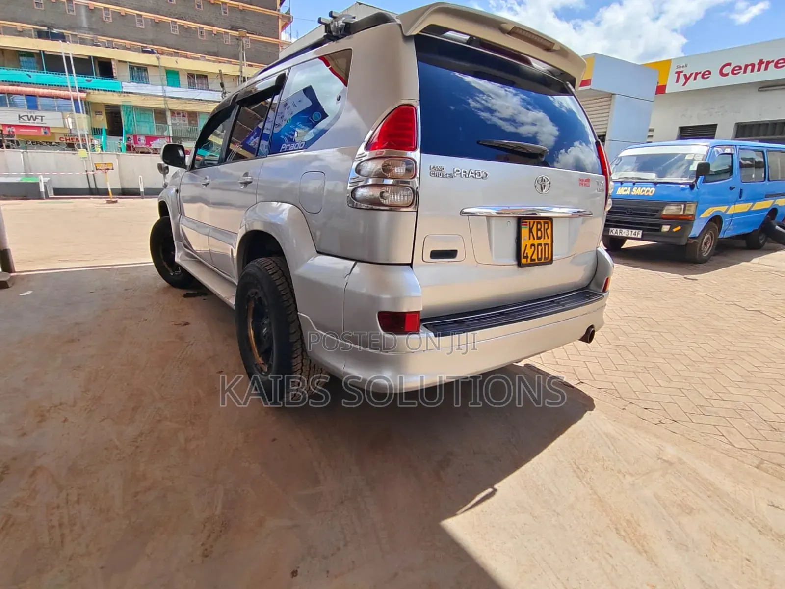 Toyota Land Cruiser Prado 2004 Silver
