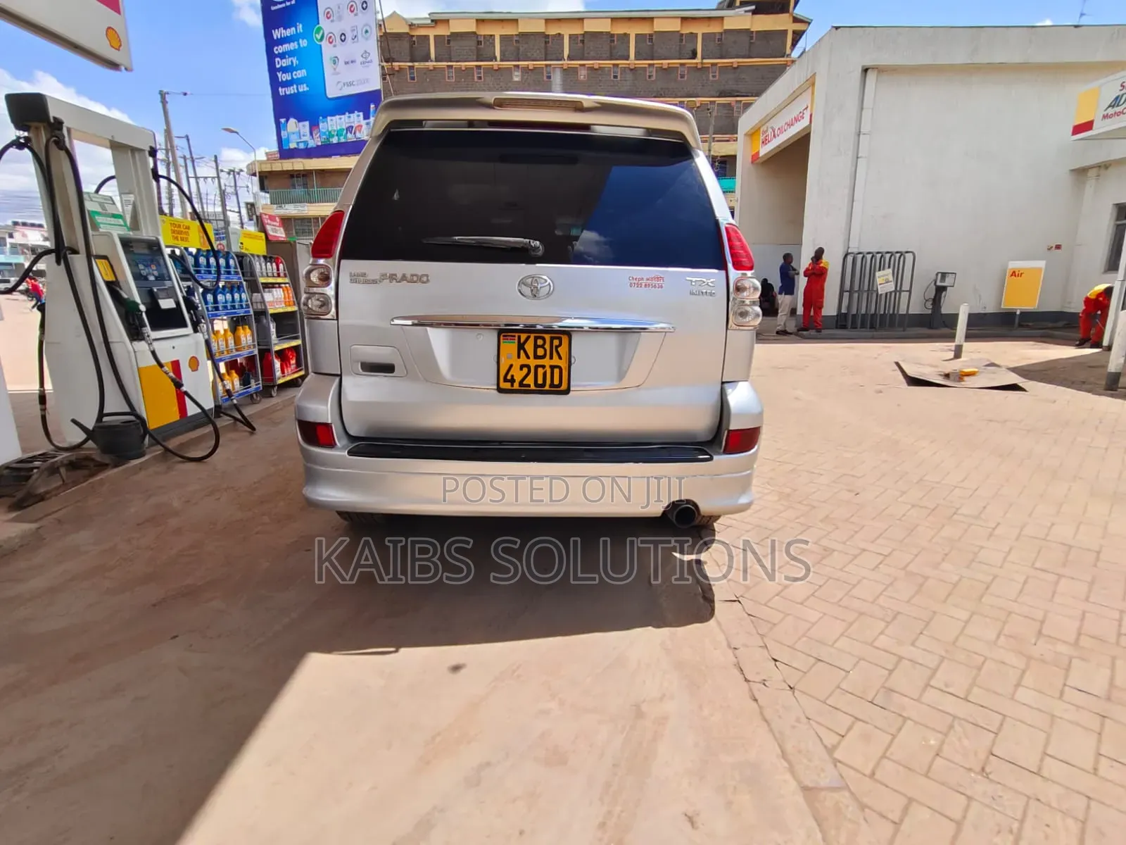 Toyota Land Cruiser Prado 2004 Silver