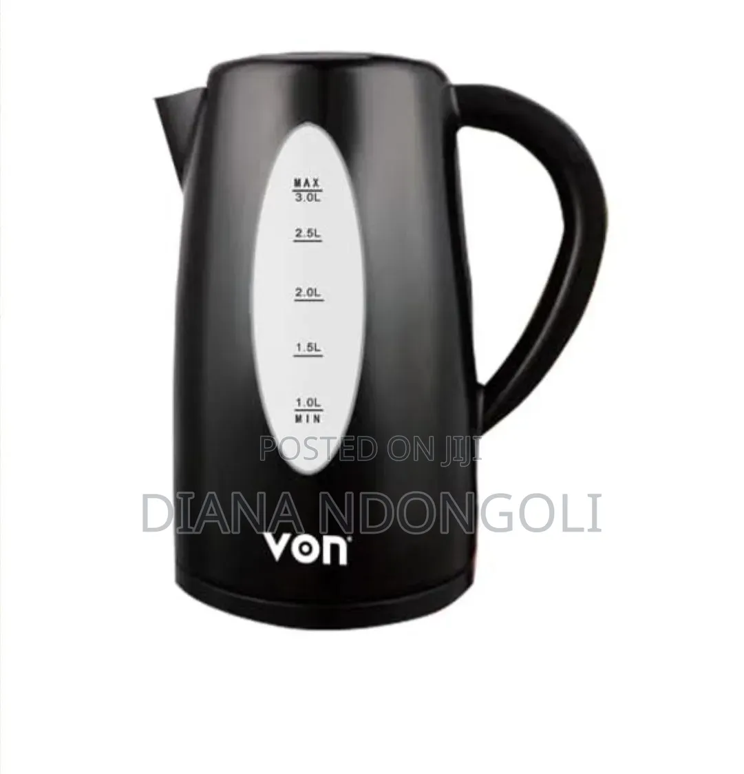 *Von Cordless Kettle(3ltrs