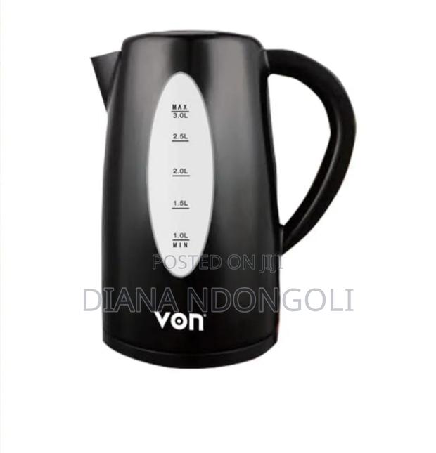 *Von Cordless Kettle(3ltrs