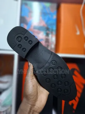 Men’S Official Black Leather Shoes