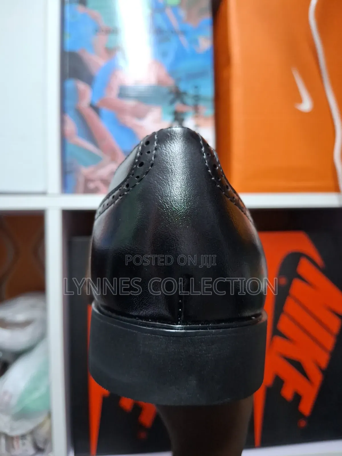 Men’S Official Black Leather Shoes