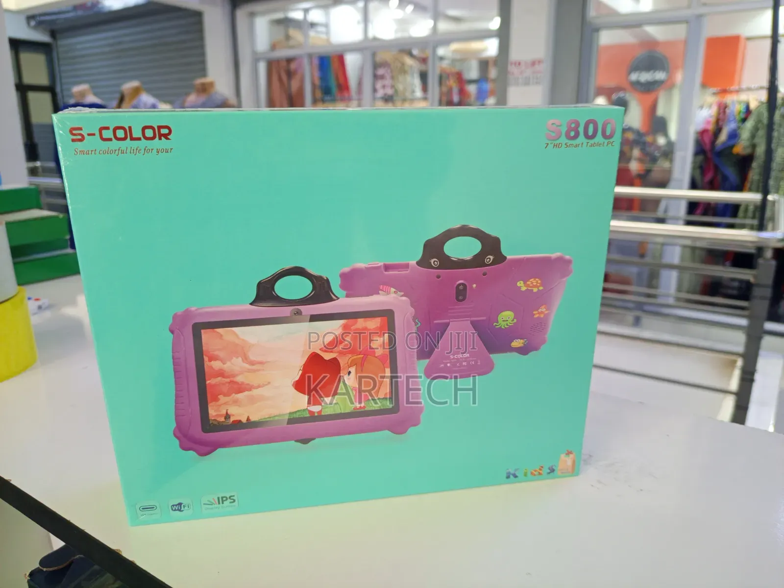 S-Color S800 Kids Smart Tablet 7” Hd 6/256gb