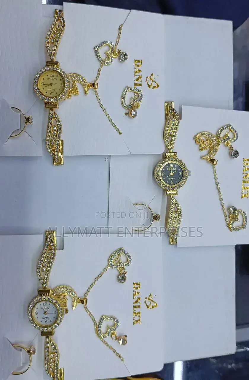 Ladies Wrist Watch Set