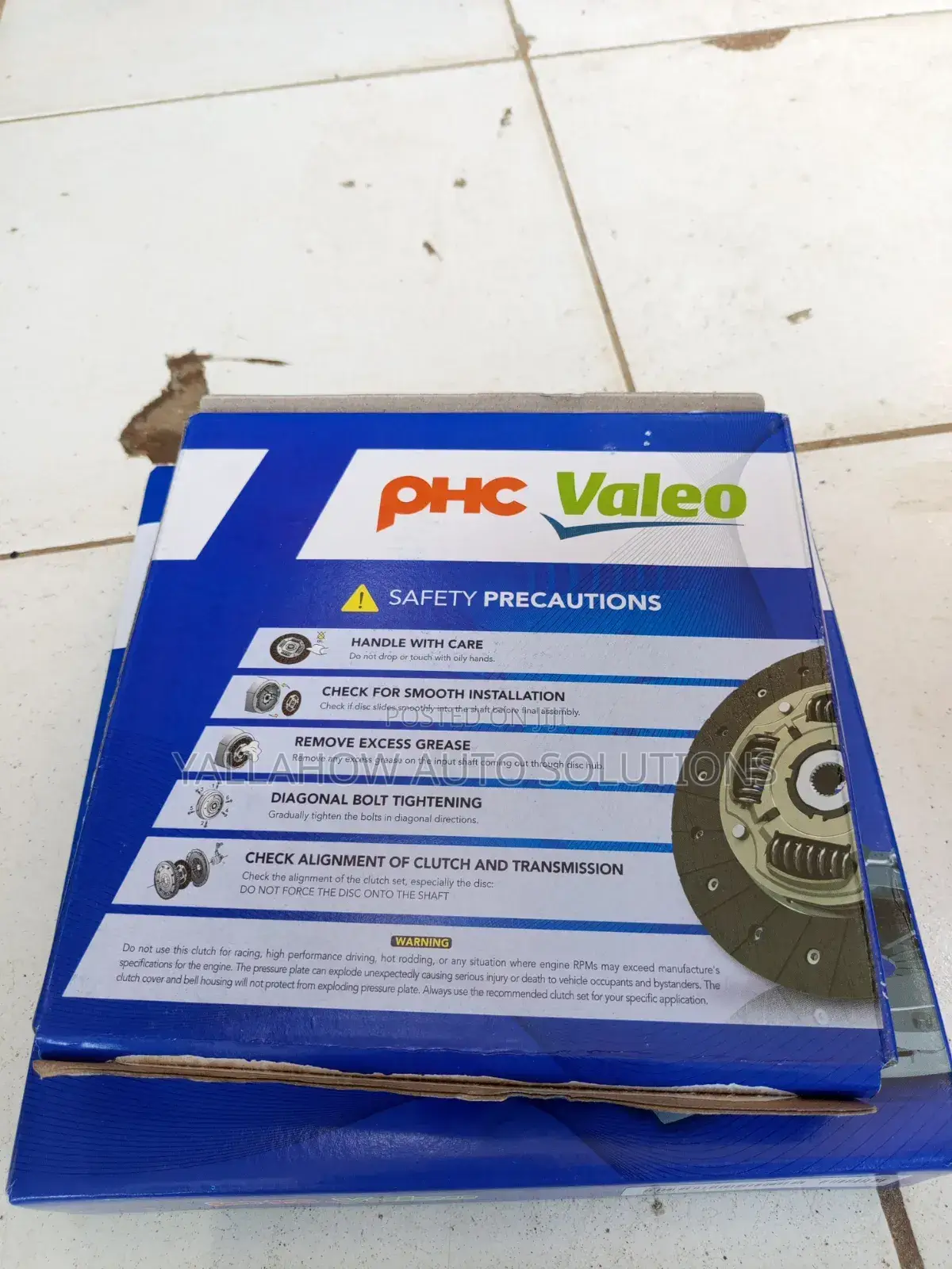 PHC Valeo Clutch Disc Made in Korea for Sale in Kenya