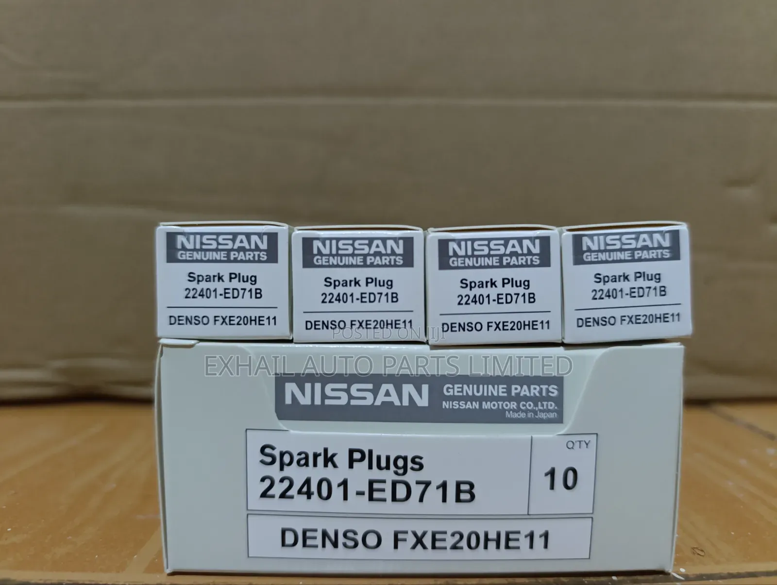 Fxe20he11 Genuine Nissan Spark Plugs.