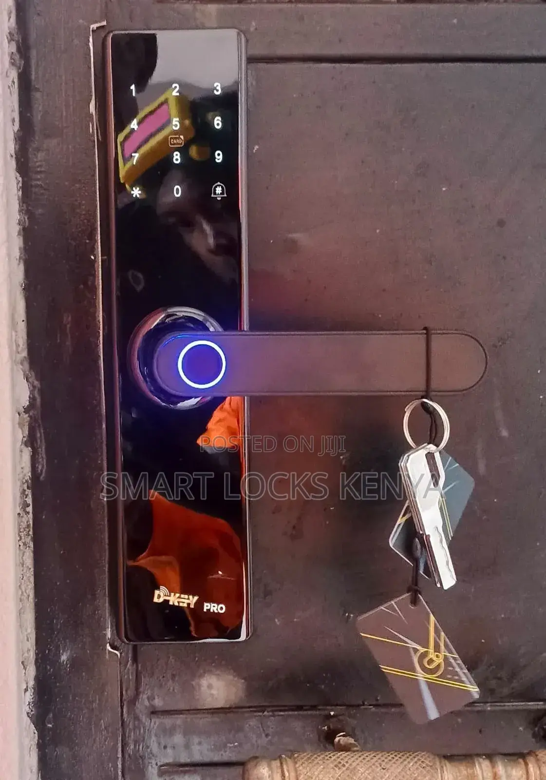 Smart Wifi Fingerprint Door Lock - App Control, Auto-Lock,