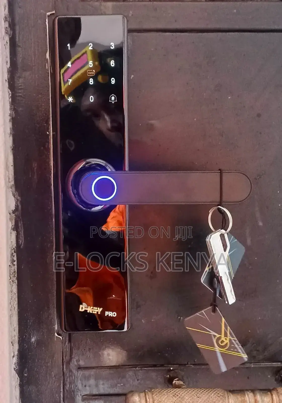 Smart Wifi Fingerprint Door Lock - App Control, Auto-Lock,