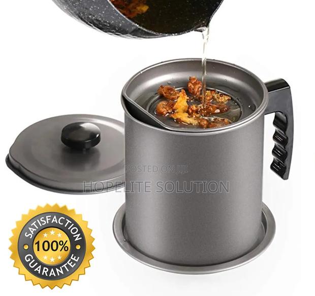 Metallic Black 1.5 Oil Sieve - main view