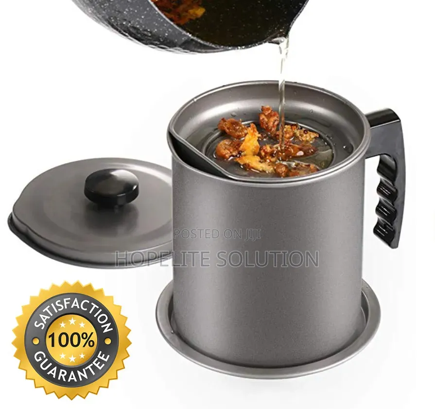 Metallic Black 1.5 Oil Sieve