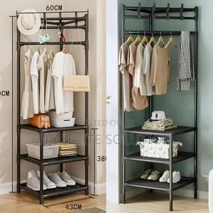 3 Layer Coat Rack + Storage