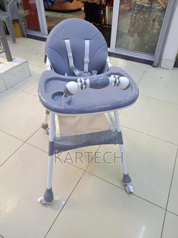 Premium 2 in 1 Baby Feeding Chair - Grey