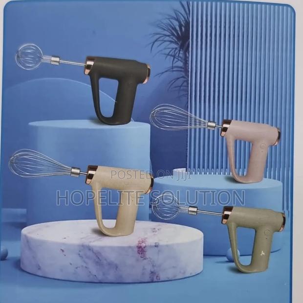 Rechargeable Wireless Hand Held Egg Beater Whisk - main view